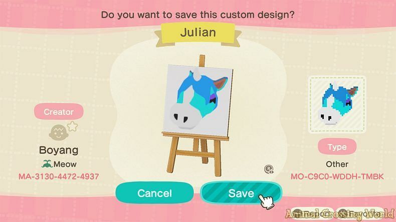 Julian fireworks in Animal Crossing: New Horizons (Image via Animal Crossing World)