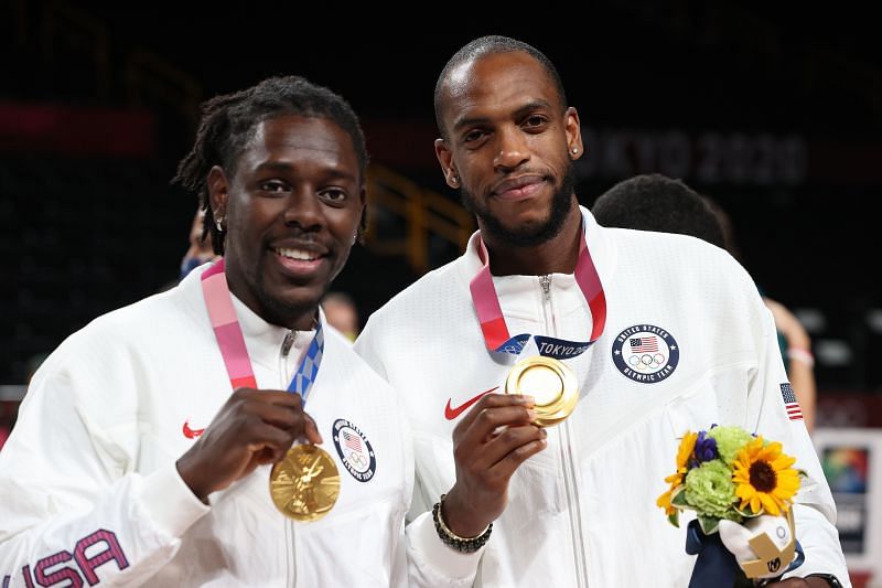 Jrue Holiday and Khris Middleton won the gold medal this summer