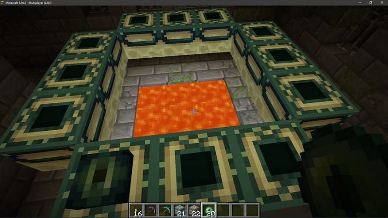 End portal. Image via Minecraft