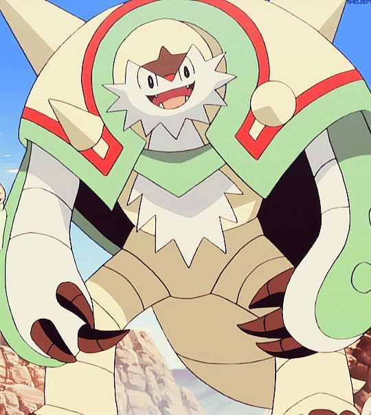 Chesnaught Appearance