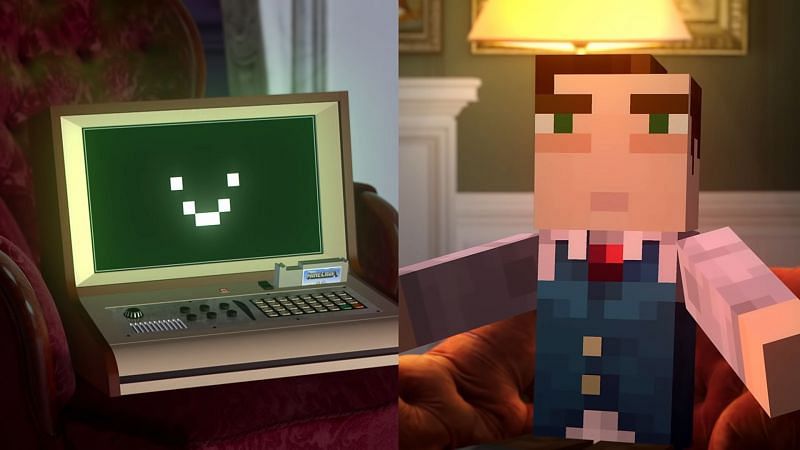 Minecraft secrets unveiled comically in new Minecraft video (Image via Mojang)