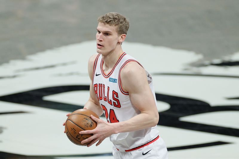 Lauri Markkanen in action during an NBA game.