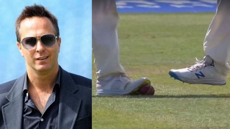 Michael Vaughan (L)