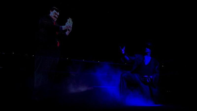 The Undertaker paying tribute to Paul Bearer at his farewell at Survivor Series 2020