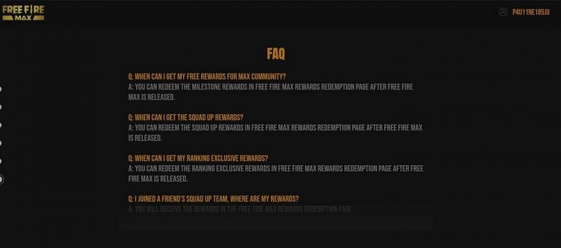 Free Fire Reward Redemption, Software