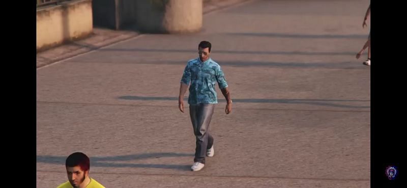 Tommy Vercetti in GTA Online (Image via Vercacetti, YouTube)