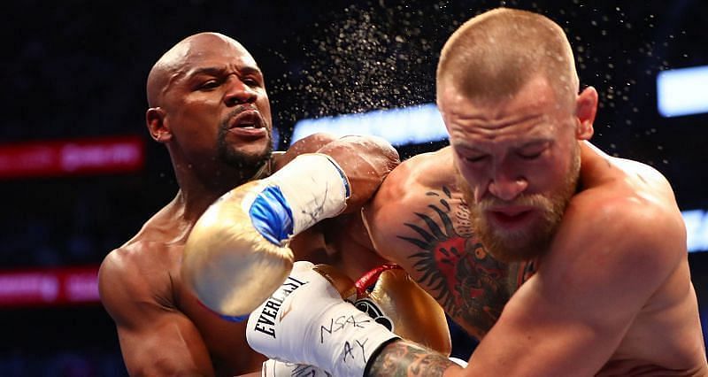Floyd Mayweather finished Conor McGregor in the 10th round of their boxing showdown back in 2017