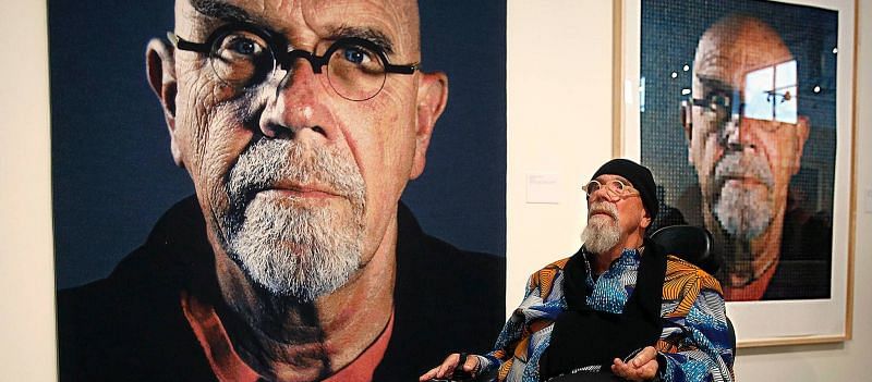 Photorealist painter Chuck Close passes away at 81 (Image via Getty Images)