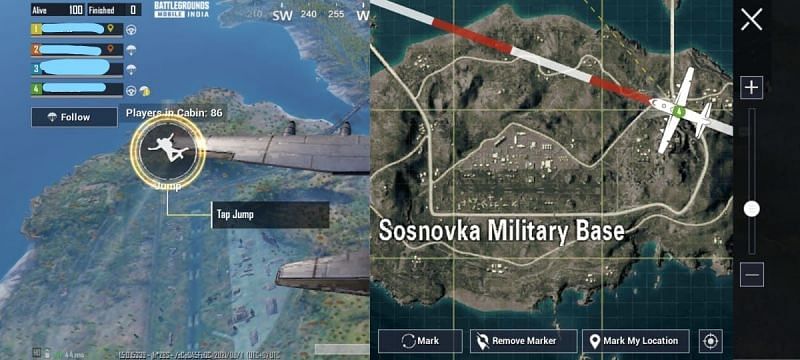 Sosnovka Military Base has military grade loot (Image via BGMI)