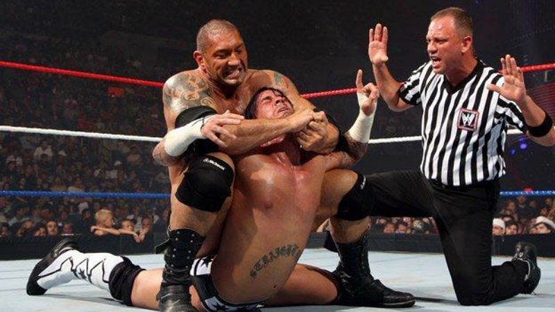 Batista and CM Punk