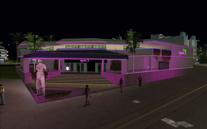 The Malibu Club is one of the hot spots in GTA Vice City (Image via GTA Wiki)
