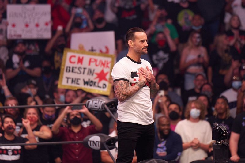 CM Punk has finally returned to wrestling.