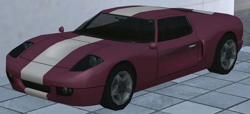 GTA San Andreas has a great collection of cars  (Image via Rockstar Games)