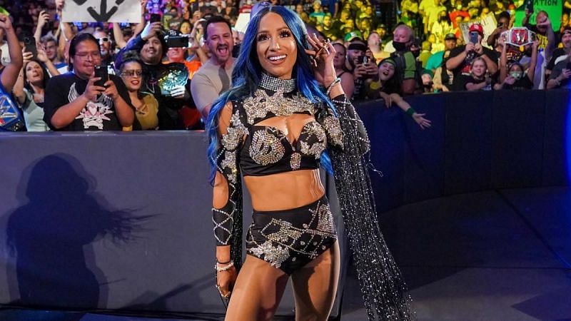 Sasha Banks recently returned to WWE.