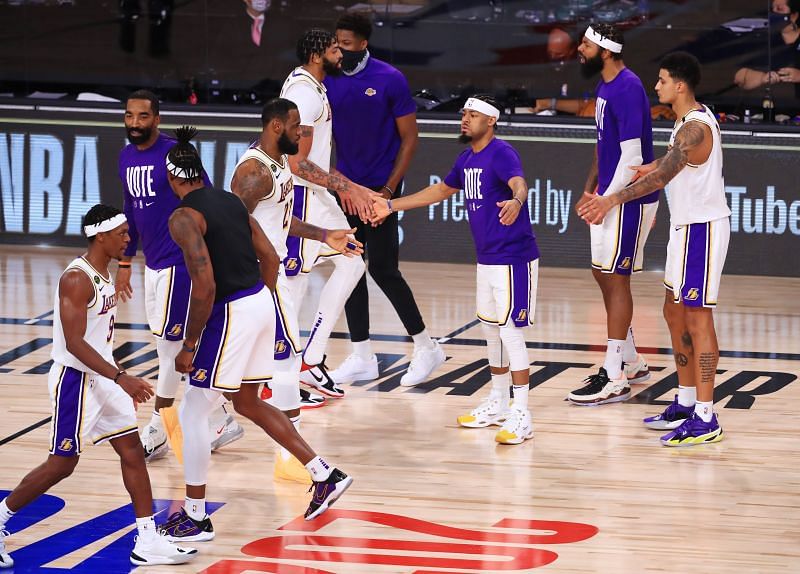 The LA Lakers have the oldest roster in the NBA right now.