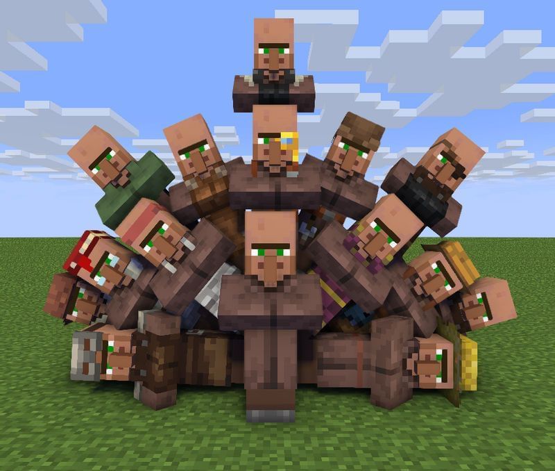 Ranking Minecraft villagers by their looks