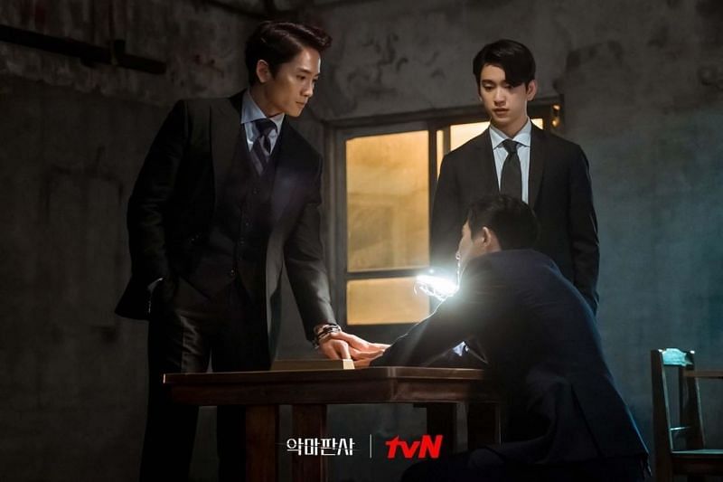 A still of Yo-han and Ga-on in The Devil Judge (Instagram/tvN)