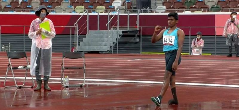 Mariyappan Thangavelu has won silver in men&#039;s T42 category in Tokyo Paralympics
