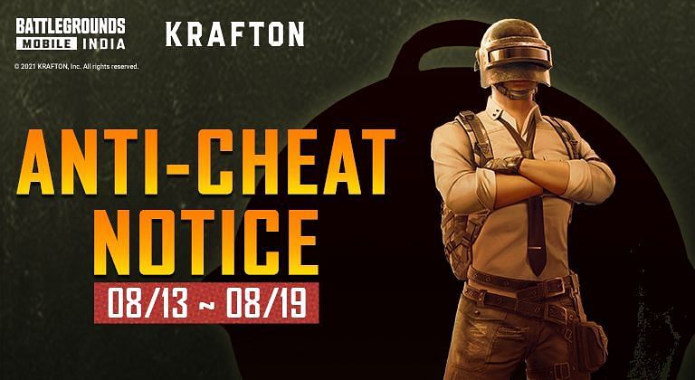 BGMI anti-cheating notice (Image via Krafton)