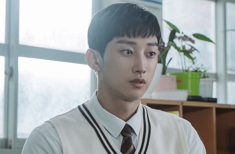 A still of Jin Young as Sun-ho in Police University episode 1 (Instagram/KBS)