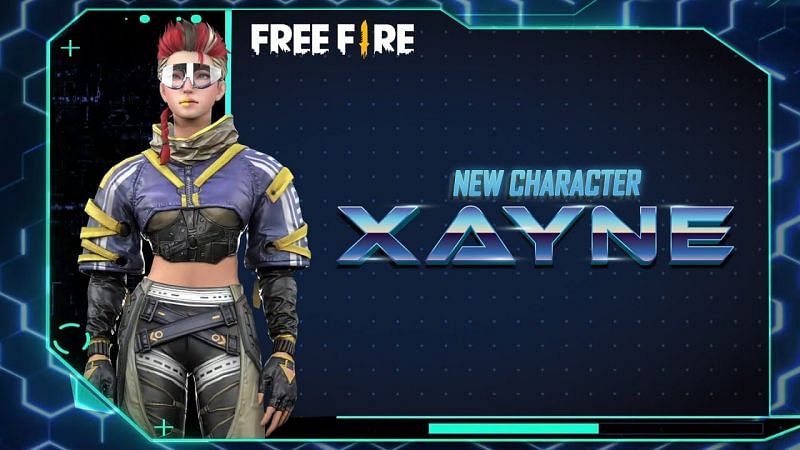 Xayne character in Free Fire