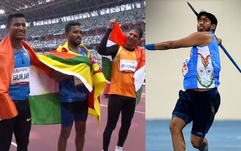Indian javelin thrower Sundar Singh Gurjar wins bronze at Paralympics [Image Credits: Getty]