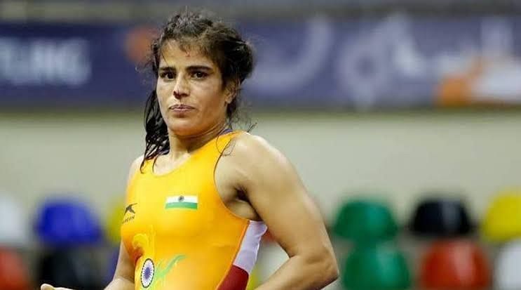 Wrestler Seema Bisla loses 1st round to Sarra Hamdi in women's 50kg