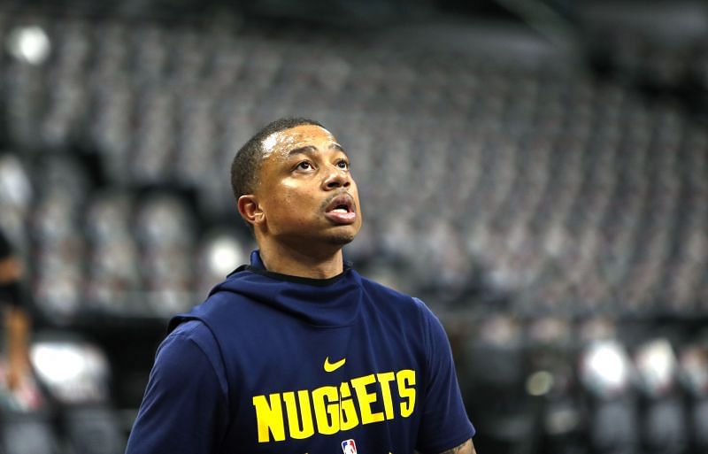 Isaiah Thomas with the Denver Nuggets