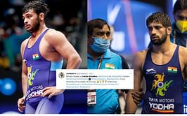 "Indian wrestlers on fire": Twitter ecstatic as Ravi Dahiya and Deepak Punia secure Olympic semi-final berths