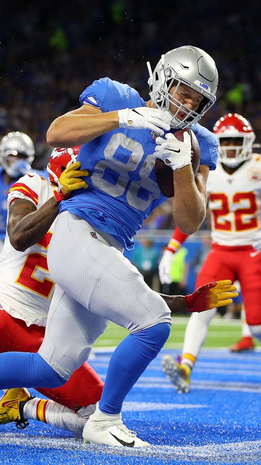 92. T.J. Hockenson  Detroit Lions (A better NFL top 100) 