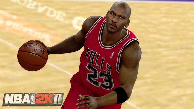 Michael Jordan as seen in NBA 2K11 [Source: amazon.com.au/2K GAMES Store]