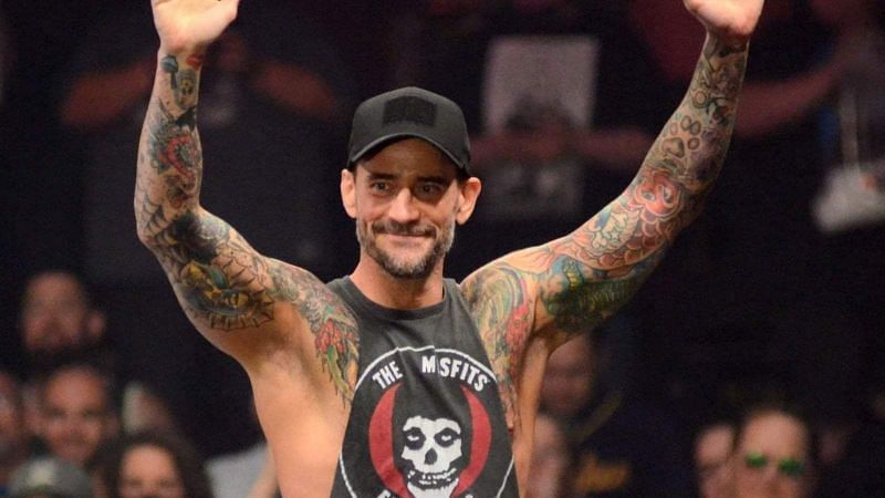 CM Punk addressed the crowd in Milwaukee following the conclusion of AEW Dynamite