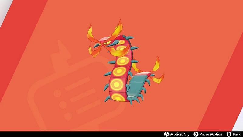 Centiskorch in Pokemon Go