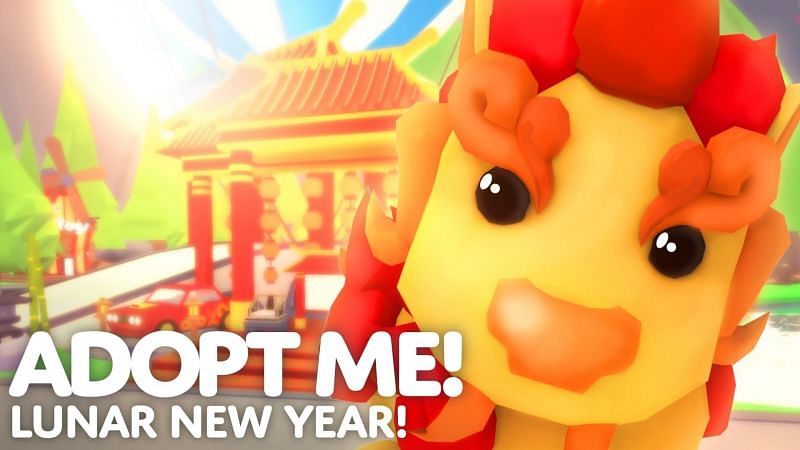 The Guardian Lion in Adopt Me! (Image via Roblox Corporation)