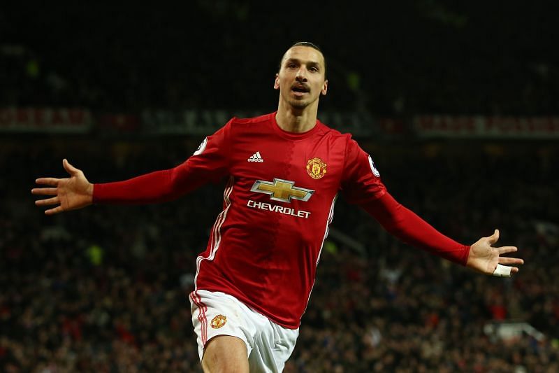 Ibrahimovic spent two seasons at Manchester United