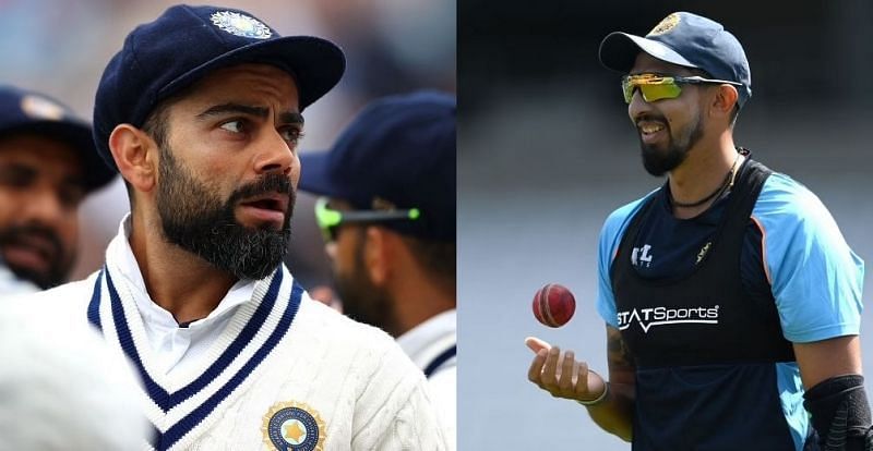 Team India captain Virat Kohli (left) and fast bowler Ishant Sharma. (Pics: Getty Images