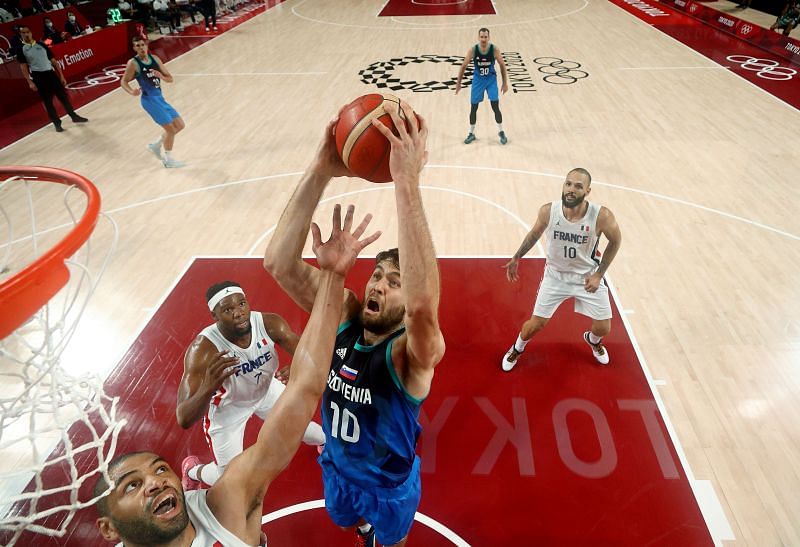 France v Slovenia Men's Basketball - Olympics: Day 13