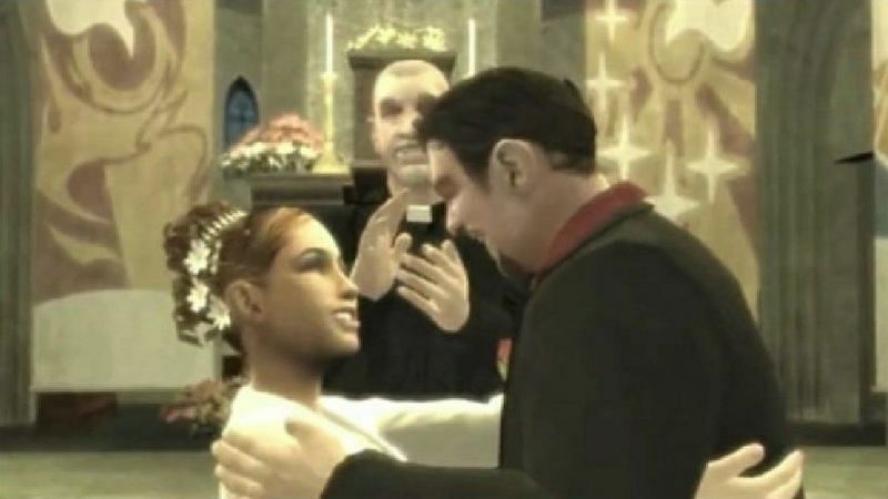 No matter what, this GTA 4 wedding will not end well (Image via Rockstar Games)