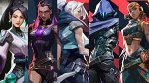 Top 5 Valorant Agents in Episode 3 with highest pick rate in competitive matchmaking