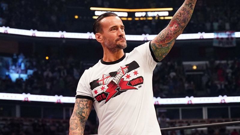 CM Punk debuted for AEW at The First Dance!