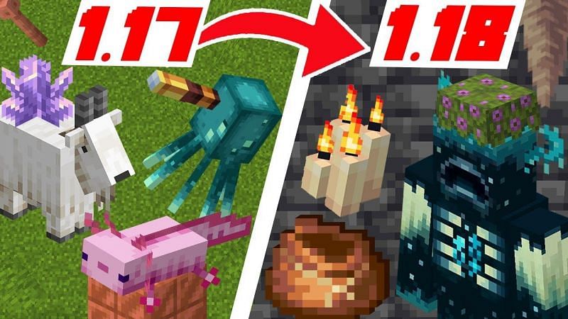 Minecraft 1.18 is set to be among one of the most bountiful updates yet (Image via YouTube, TheDerpyWhale)