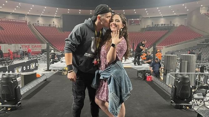 Who is AEW star Sammy Guevara's girlfriend Pam Nizio?