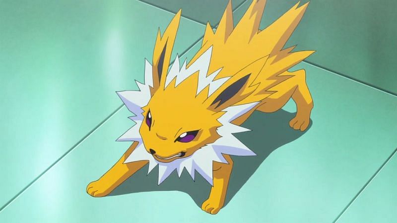 Jolteon in the anime (Image via The Pokemon Company)