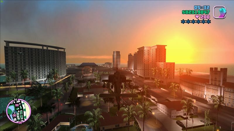 Vice City gains a new personality with this mod (Image via Mod DB)