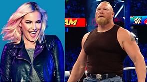 Renee Paquette, Dolph Ziggler, and others react as Brock Lesnar returns at WWE SummerSlam with a new look