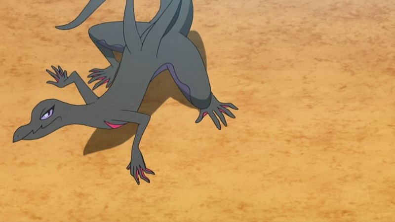 Salazzle in the anime (Image via The Pokemon Company)