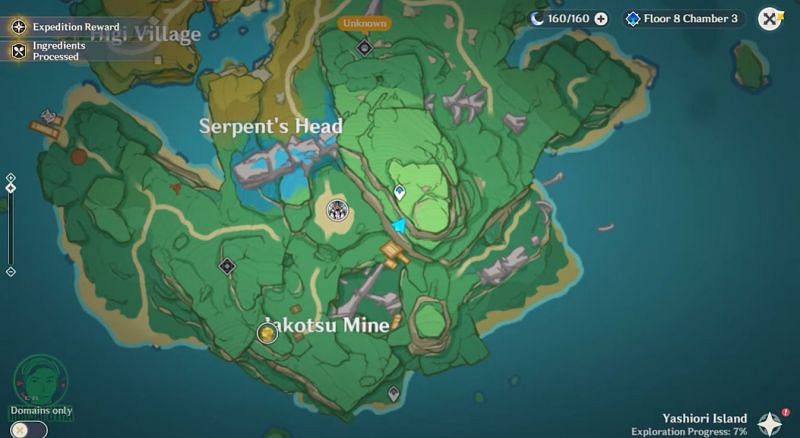 Location of the fourth simple tomb on the map (Image via HDRsaputra, Youtube)