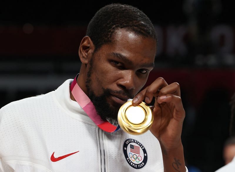 Kevin Durant recently helped Team USA to a Gold medal in the Tokyo Olympics