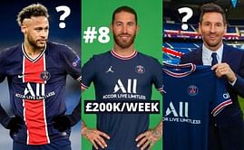 PSG: Weekly wages of Lionel Messi, Neymar and other first-team stars revealed | Ligue 1 2021-22