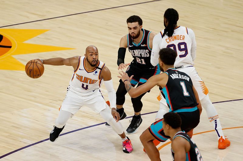 Jevon Carter played for the Phoenix Suns for the past two seasons